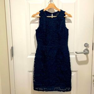 Navy blue J Crew dress
